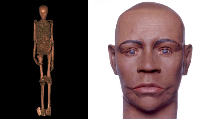 Η μούμια του Τουταγχαμών και η ψηφιακή αναπαράσταση του προσώπου του