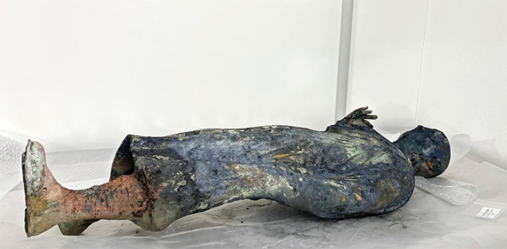 Ανακαλύφθηκαν χάλκινα αγάλματα στην Τοσκάνη