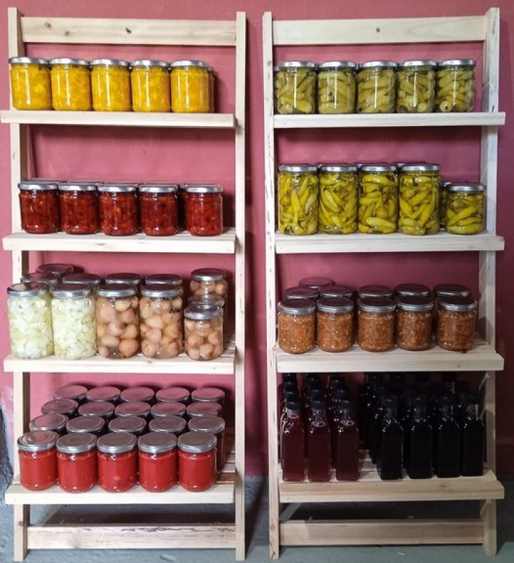 Τα συσκευασμένα προϊόντα που φτιάχνει η Βίκυ είναι ευφάνταστα και νόστιμα 