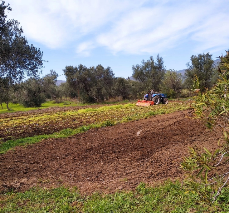 Το κτήμα ετοιμάζεται για τις καλλιέργειες
