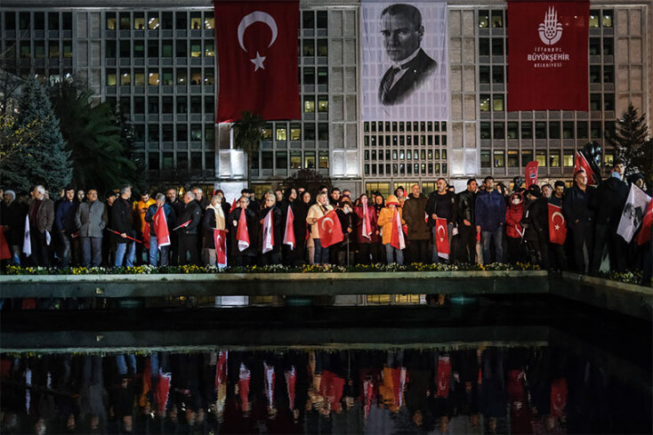 Διαδηλώσεις στην Κωνσταντινούπολη υπέρ του Ιμάμογλου
