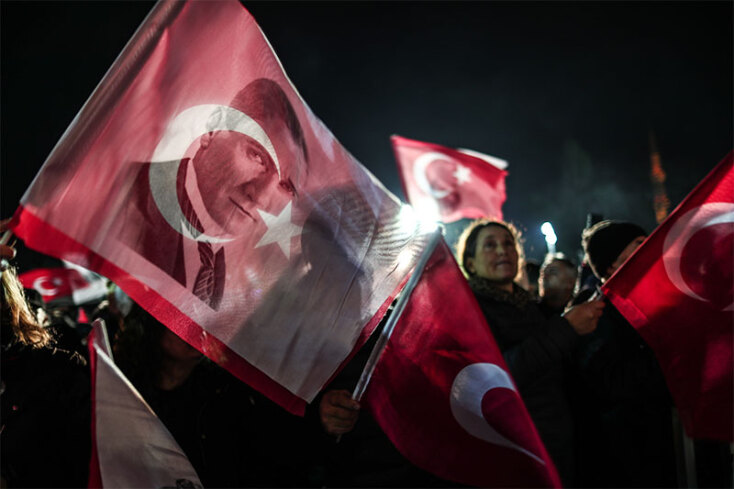 Διαδηλώσεις στην Κωνσταντινούπολη υπέρ του Ιμάμογλου