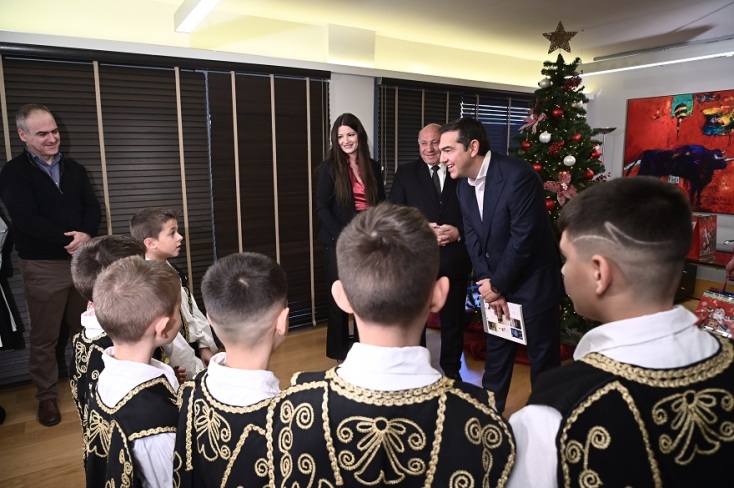 Τσίπρας - Κάλαντα