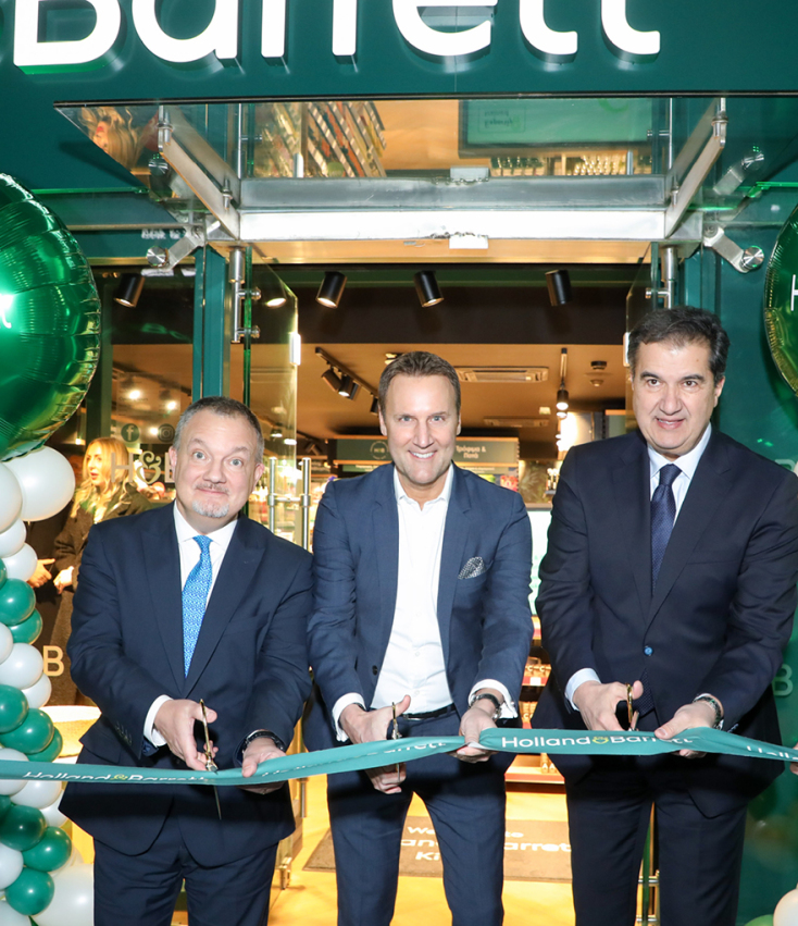 Matthew Lodge, British Ambassador to Greece - Alex Dower, Chief Commercial Officer (CCO) Holland & Barrett - Βασίλης Φουρλής, Πρόεδρος του Ομίλου FOURLIS.