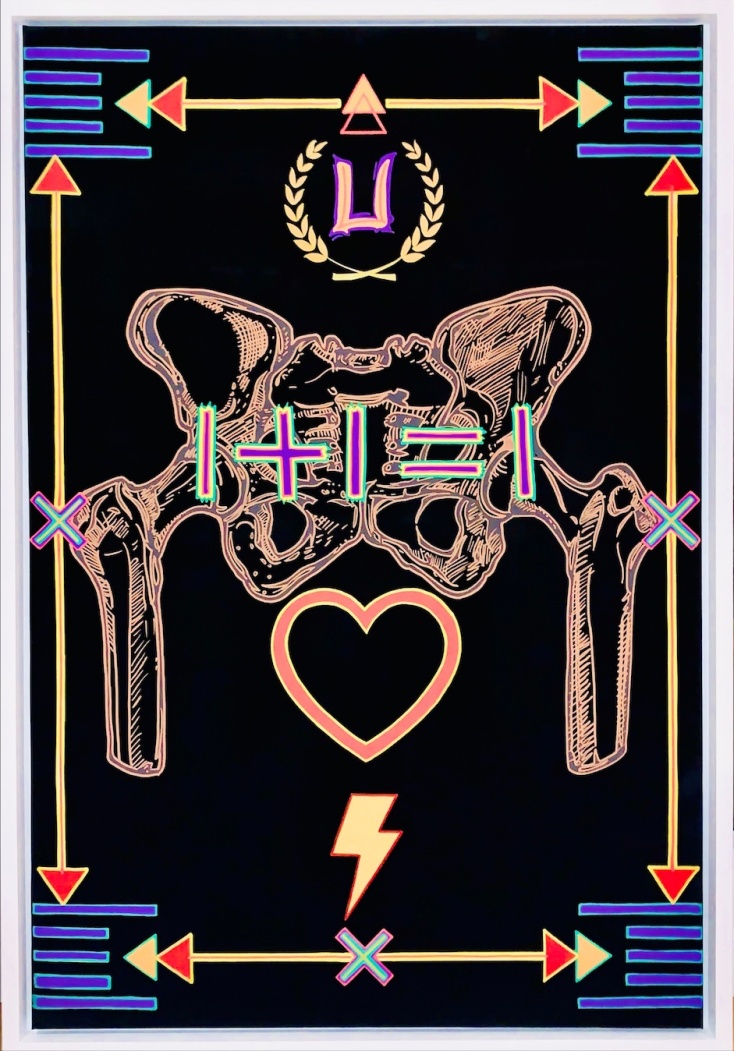 Jonathan St Void, They Came from The Dogstar, Intergalactic Postcards, γκαλερί The Blender στη Γλυφάδα. 