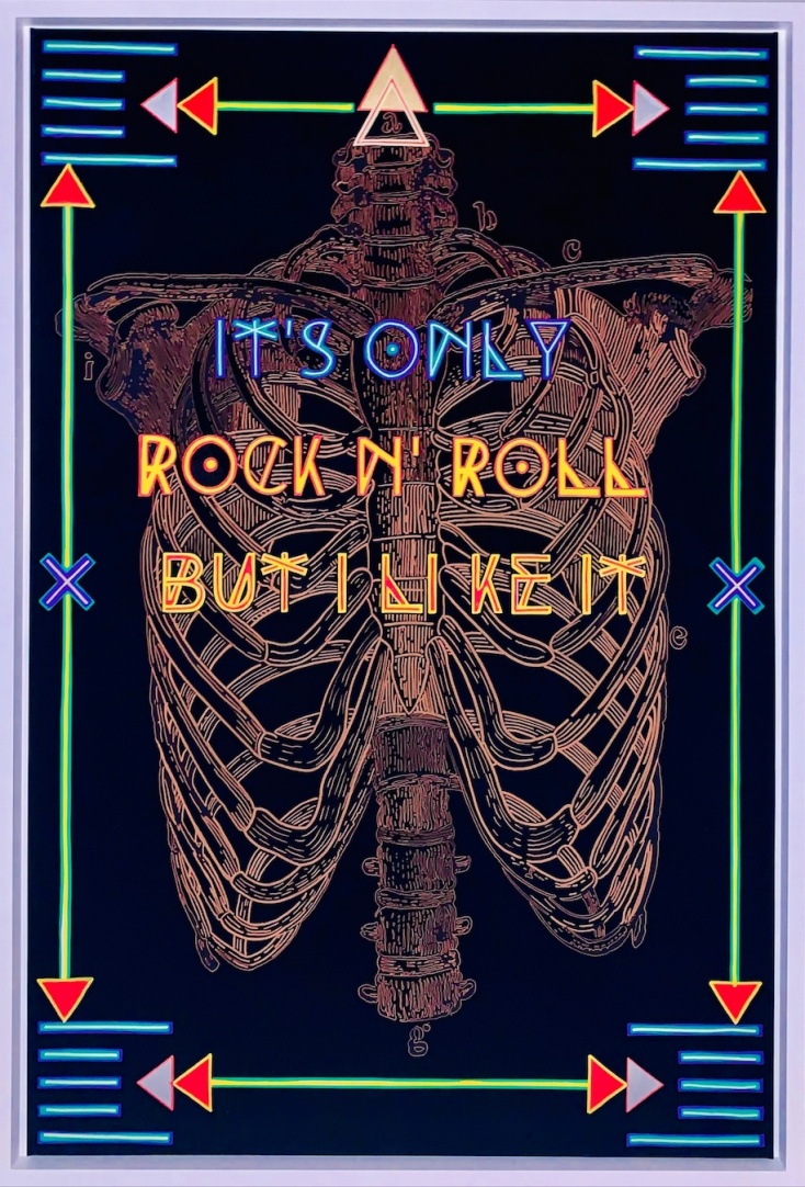 Jonathan St Void, They Came from The Dogstar, Intergalactic Postcards, γκαλερί The Blender στη Γλυφάδα. 