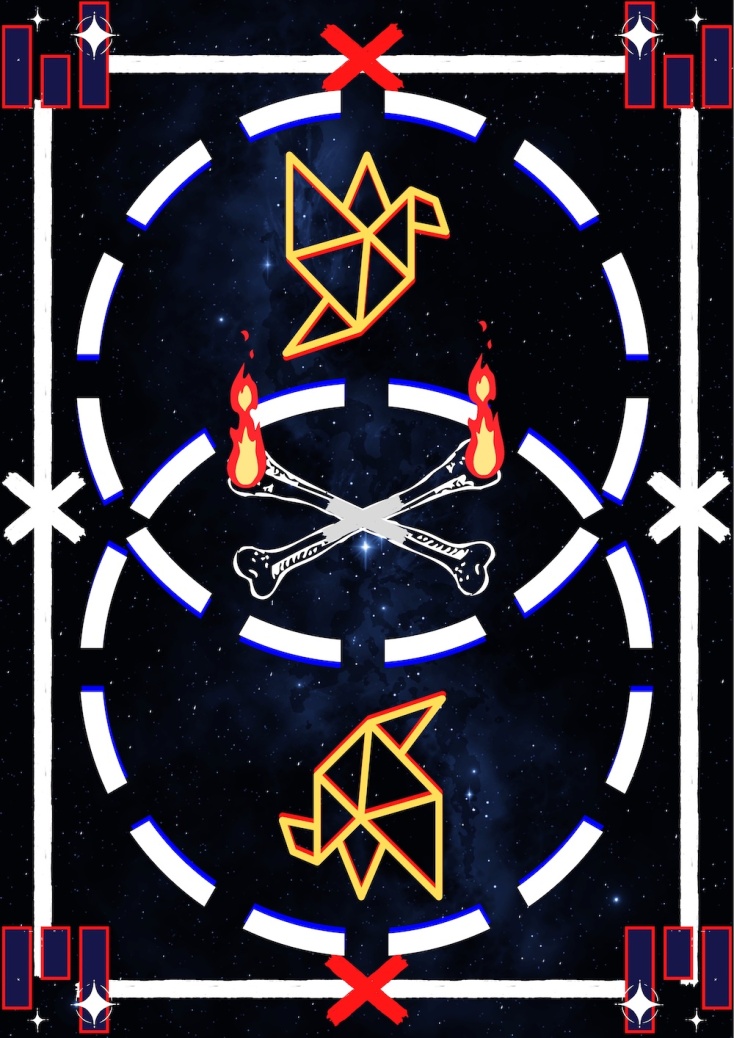 Jonathan St Void, They Came from The Dogstar, Intergalactic Postcards, γκαλερί The Blender στη Γλυφάδα. 