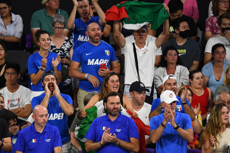 Θεατές αγώνα τένις @ΑΠΕ