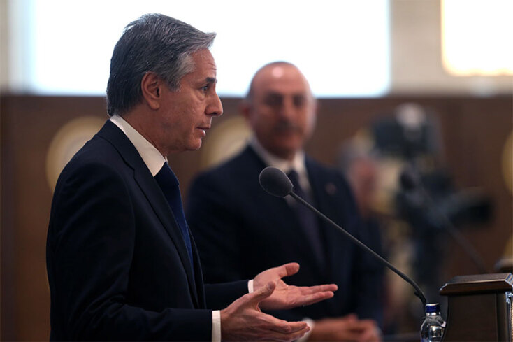 Άντονι Μπλίνκεν και Μεβλούτ Τσαβούσογλου