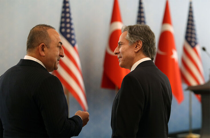 Άντονι Μπλίνκεν και Μεβλούτ Τσαβούσογλου