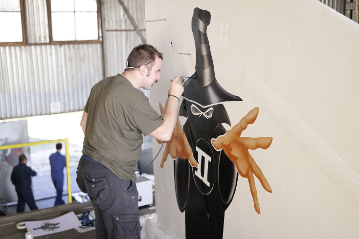 Βαφή αεροσκάφους