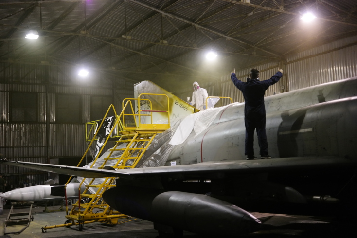 Βαφή αεροσκάφους