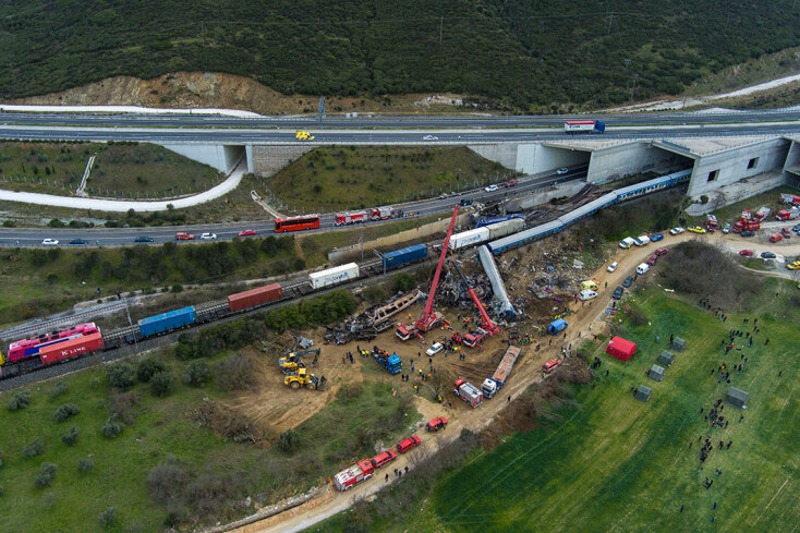 Σε απόσταση «αναπνοής» το τούνελ στα Τέμπη από το σημείο που σημειώθηκε η σύγκρουση τρένων