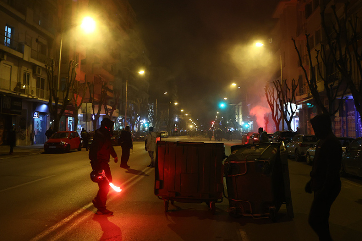 Επεισόδια στη Θεσσαλονίκη