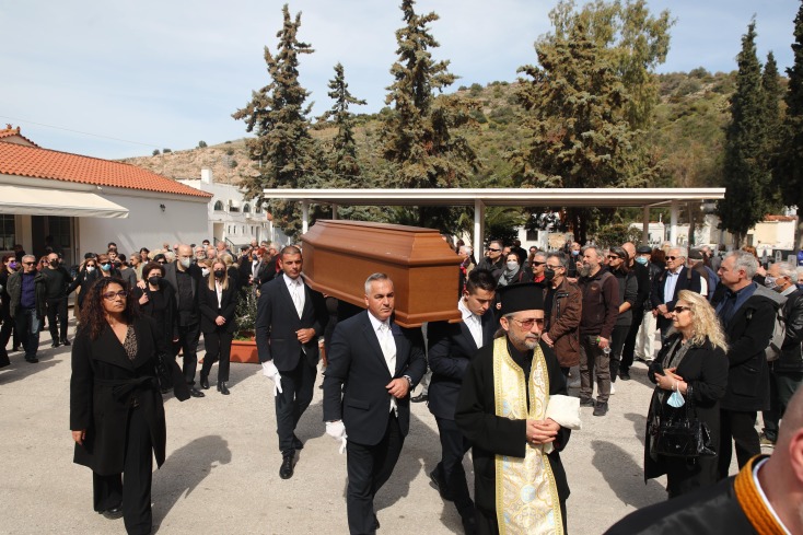[359873] ΚΗΔΕΙΑ ΤΟΥ ΣΚΗΝΟΘΕΤΗ ΛΑΚΗ ΠΑΠΑΣΤΑΘΗ (ΓΙΑΝΝΗΣ ΠΑΝΑΓΟΠΟΥΛΟΣ/EUROKINISSI)