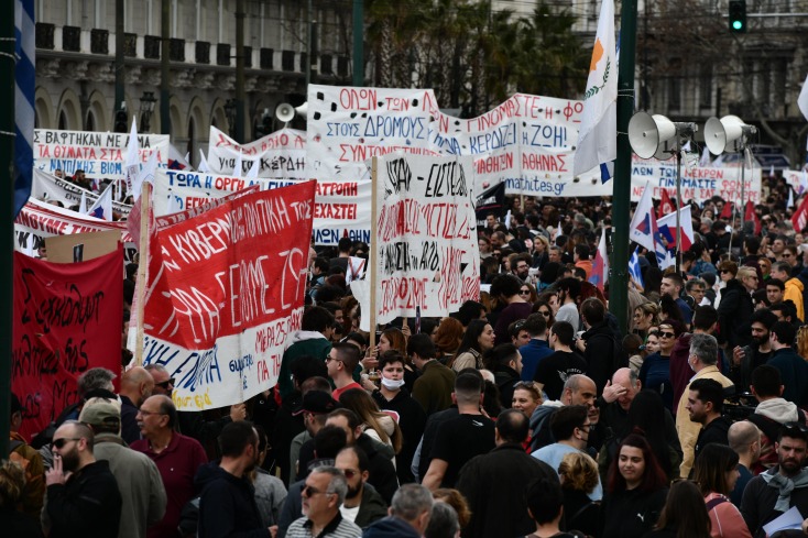 ] ΣΥΛΛΑΛΗΤΗΡΙΟ ΣΤΗΝ ΑΘΗΝΑ ΓΙΑ ΤΟ ΠΟΛΥΝΕΚΡΟ ΣΙΔΗΡΟΔΡΟΜΙΚΟ ΔΥΣΤΥΧΗΜΑ ΣΤΑ ΤΕΜΠΗ (ΓΙΩΡΓΟΣ ΚΟΝΤΑΡΙΝΗΣ/EUROKINISSI)
