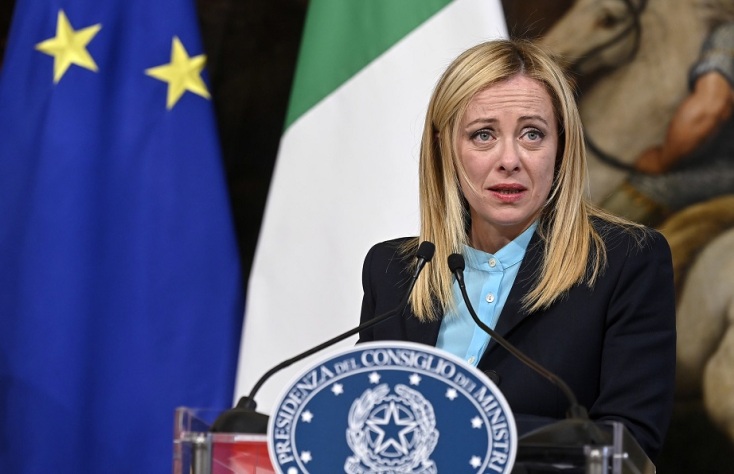 Τζόρτζια Μελόνι © Riccardo Antimiani/EPA