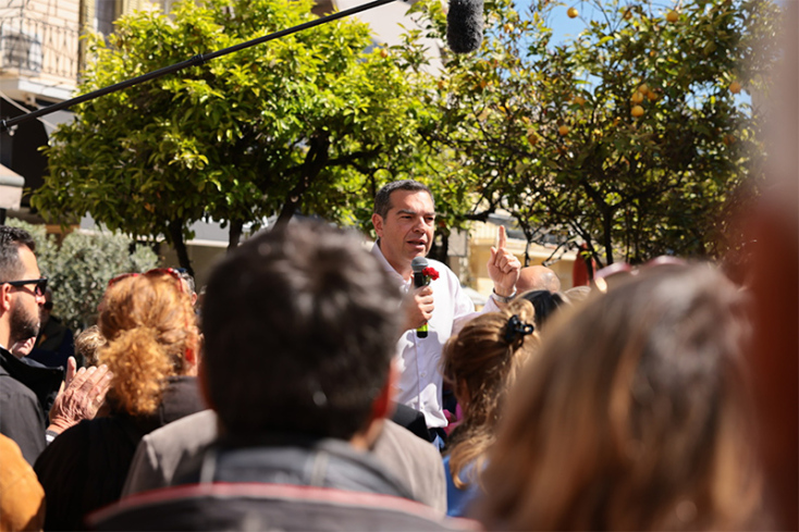 Στην Κεφαλονιά ο Αλέξης Τσίπρας