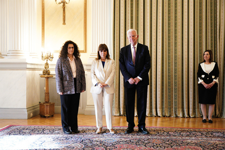 Ορκίστηκε υπηρεσιακή υπουργός Εσωτερικών η Καλλιόπη Σπανού