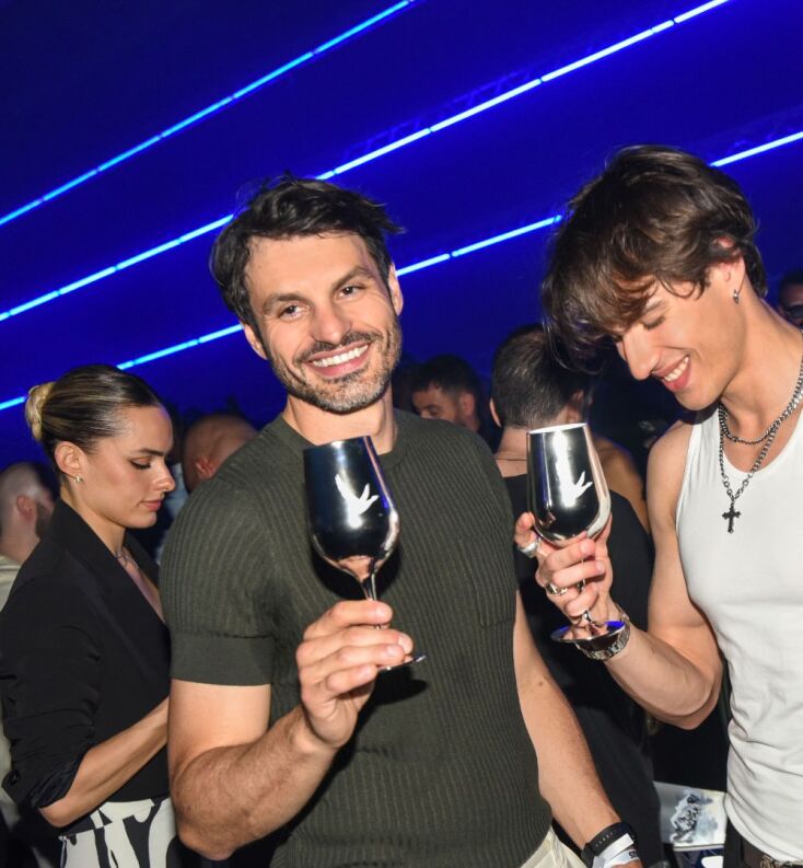 Ο πιο διάσημος DJ Black Coffee στο party με Grey Goose vodka