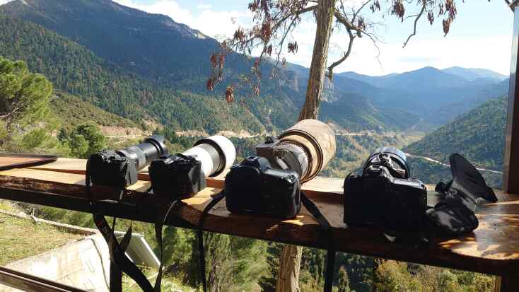 Φωτογραφικές κάμερες στο φαράγγι του Βουραϊκού