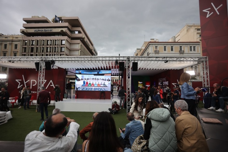 Εκλογές 2023: Πανηγυρικό κλίμα στην Πειραιώς