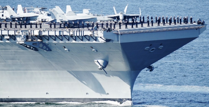 Το μεγαλύτερο αεροπλανοφόρο του κόσμου κατέπλευσε στο Όσλο για ασκήσεις του ΝΑΤΟ