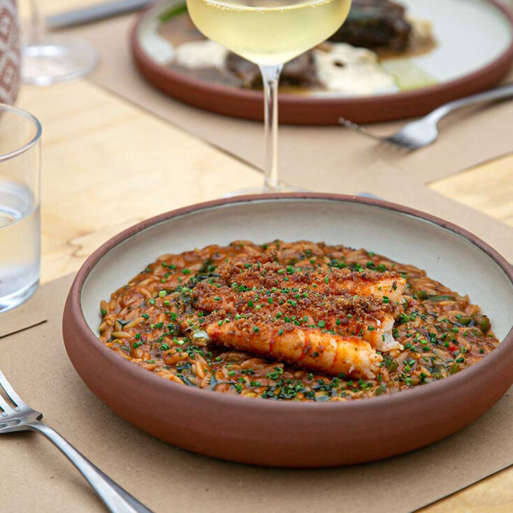 Κριθαρότο γαρίδας