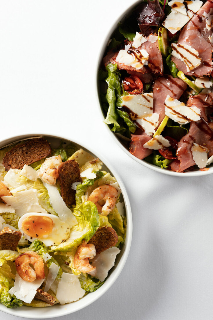 Σαλάτες στο Avenue Modern Cuisine