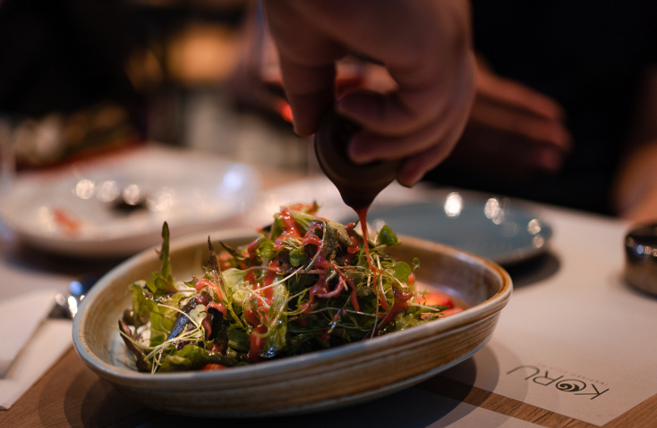 Koru inspired cuisine