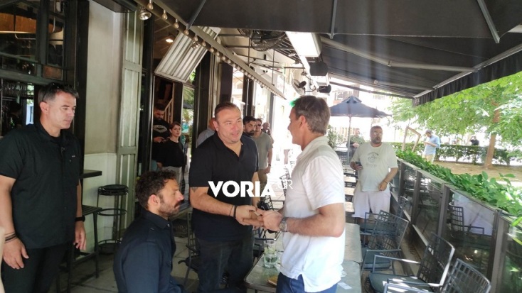 Κυριάκος Μητσοτάκης, Αντώνης Ρέμος και Αντώνης Τσαπατάκης