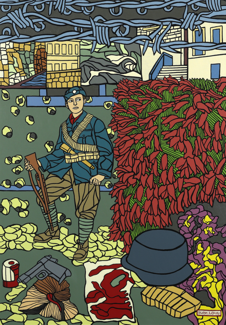 Γιώργος Ιωάννου: Παρουσίαση της έκθεσης Επίμονες Παρουσίες του pop artist στη Δημοτική Πινακοθήκη - Casa Bianca της Θεσσαλονίκης.