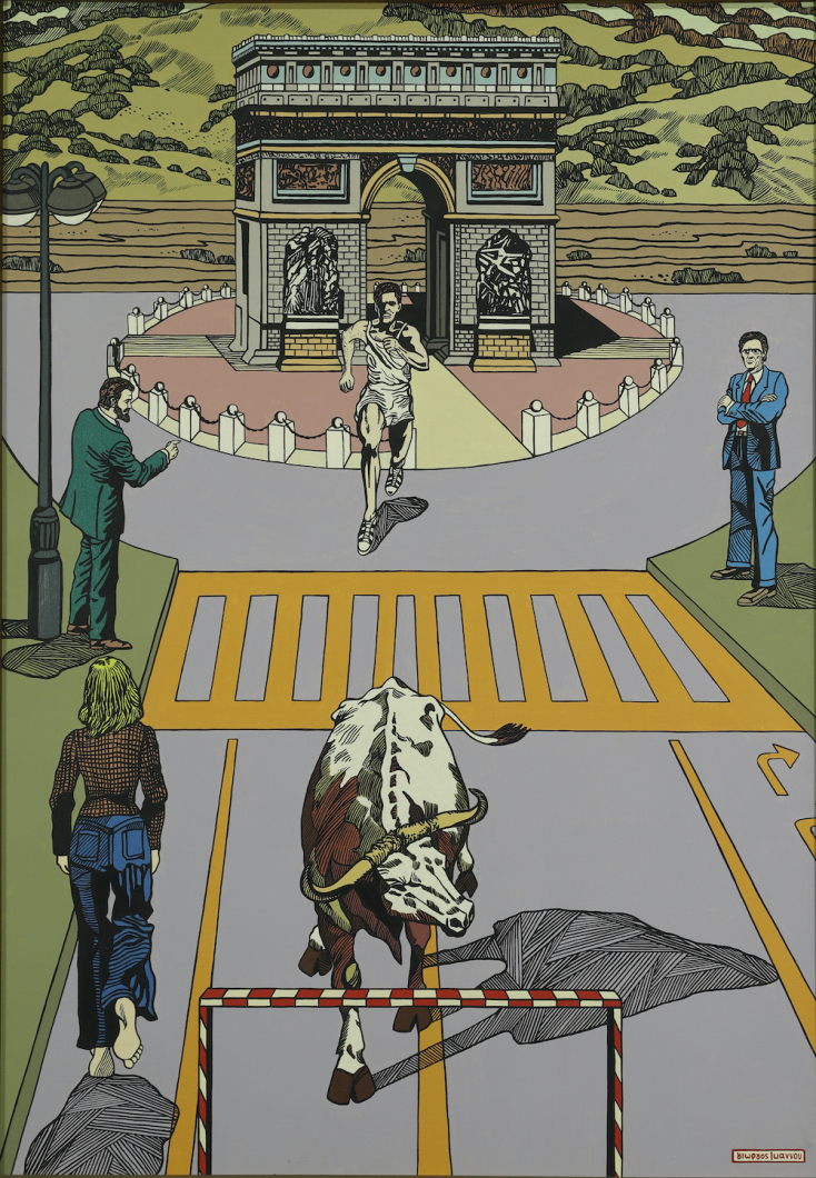 Γιώργος Ιωάννου: Παρουσίαση της έκθεσης Επίμονες Παρουσίες του pop artist στη Δημοτική Πινακοθήκη - Casa Bianca της Θεσσαλονίκης.