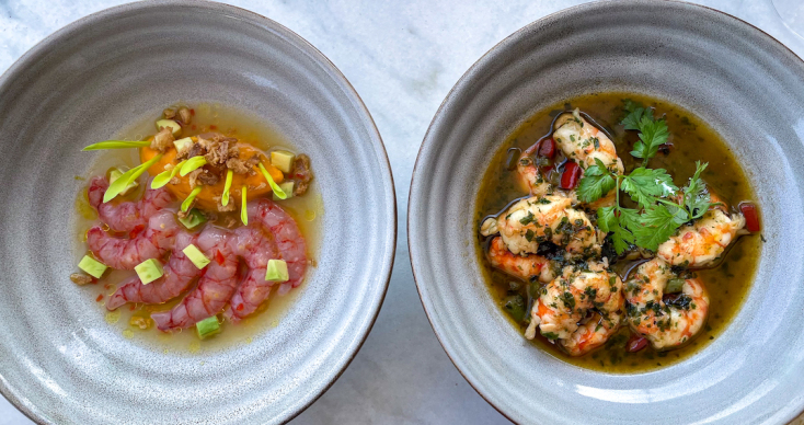 Ορίζοντες: Δοκιμάσαμε το μενού στο roof garden του Electra Palace στη Θεσσαλονίκη, από τον σεφ Γιώργο Βαγιωνά και τον food and beverage manager Νίκο Σπαχή.