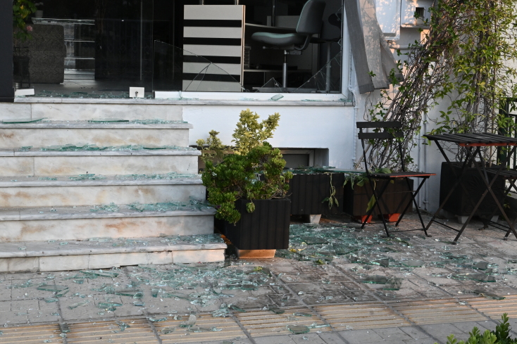 Καταστροφές στη Νέα Αγχίαλο