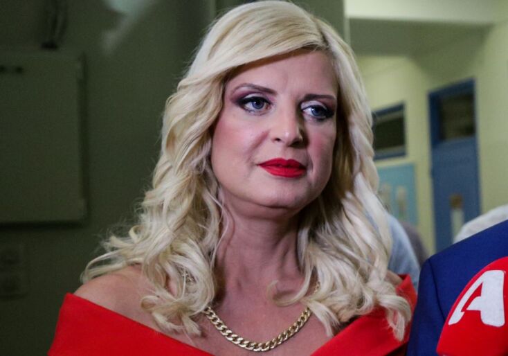 Η Μαρίνα Πατούλη © EUROKINISSI/ΓΙΑΝΝΗΣ ΠΑΝΑΓΟΠΟΥΛΟΣ