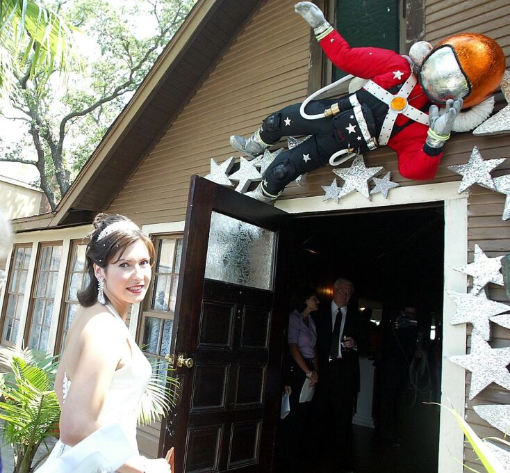 Η Εκατερίνα Ντμιτρίεβα στη δεξίωση στο ιταλικό εστιατόριο