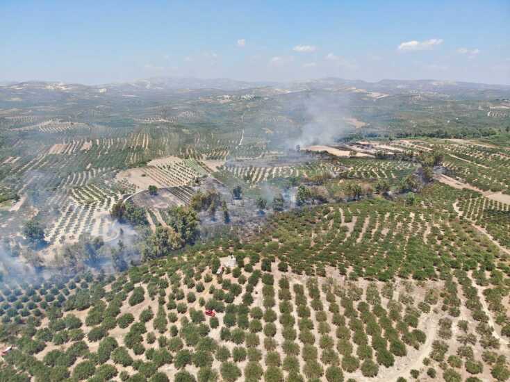 Φωτιά στα Καλύβια Ηρακλείου