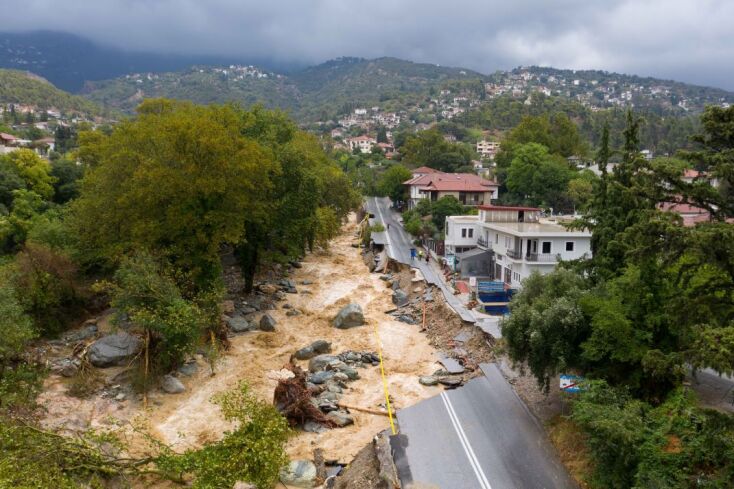 Καταστροφές στον Βόλο