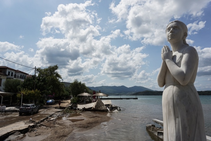 Καταστροφές στη Μηλίνα