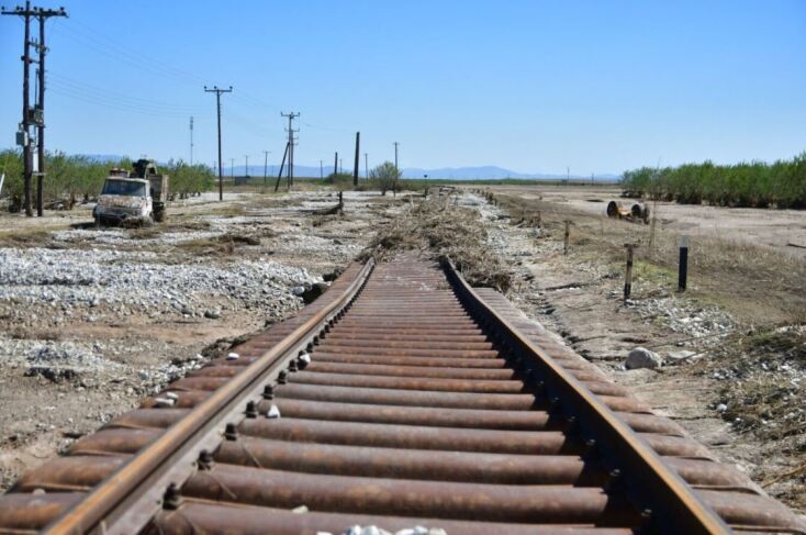 Ρημαγμένο το σιδηροδρομικό δίκτυο Λάρισας-Βόλου μετά την κακοκαιρία Daniel