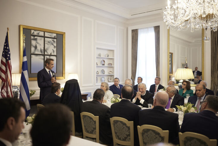 Ομιλία του Κυριάκου Μητσοτάκη σε ομογενείς στις ΗΠΑ