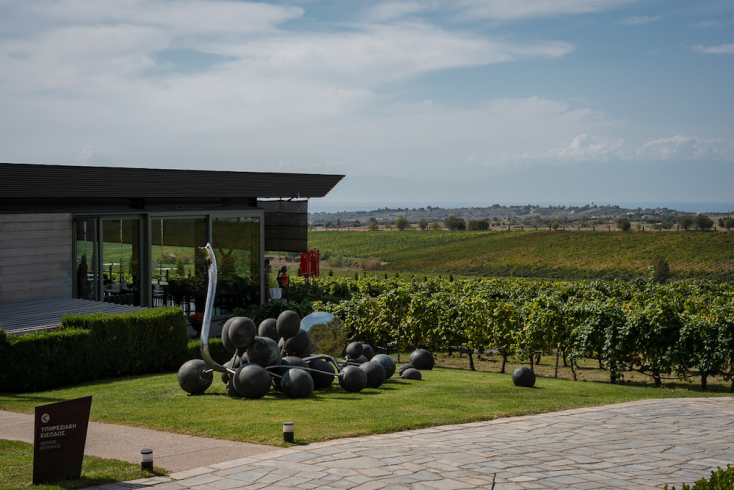 Στο Κτήμα Γεροβασιλείου με φίνα κρασιά, ιδανικό pairing και σπουδαία τέχνη