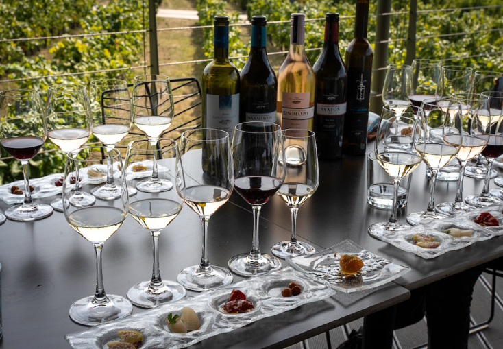 Στο Κτήμα Γεροβασιλείου με φίνα κρασιά, ιδανικό pairing και σπουδαία τέχνη