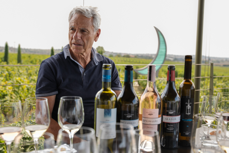 Στο Κτήμα Γεροβασιλείου με φίνα κρασιά, ιδανικό pairing και σπουδαία τέχνη