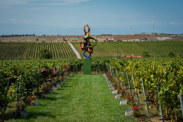 Στο Κτήμα Γεροβασιλείου με φίνα κρασιά, ιδανικό pairing και σπουδαία τέχνη