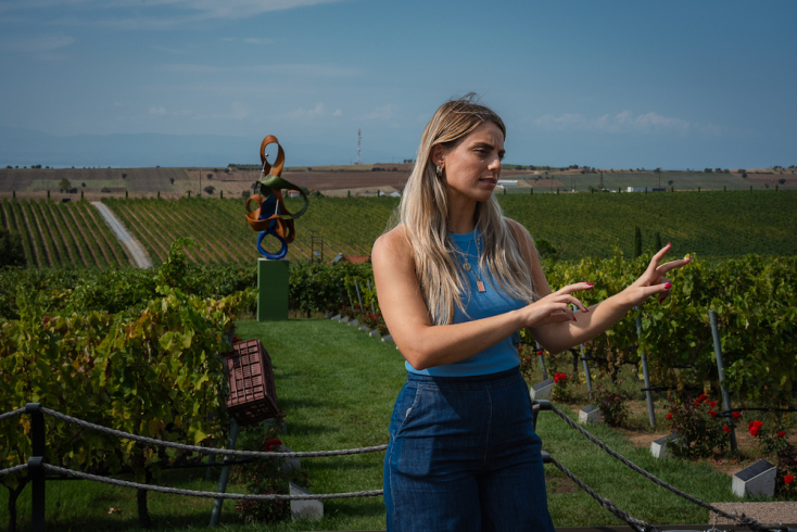 Στο Κτήμα Γεροβασιλείου με φίνα κρασιά, ιδανικό pairing και σπουδαία τέχνη