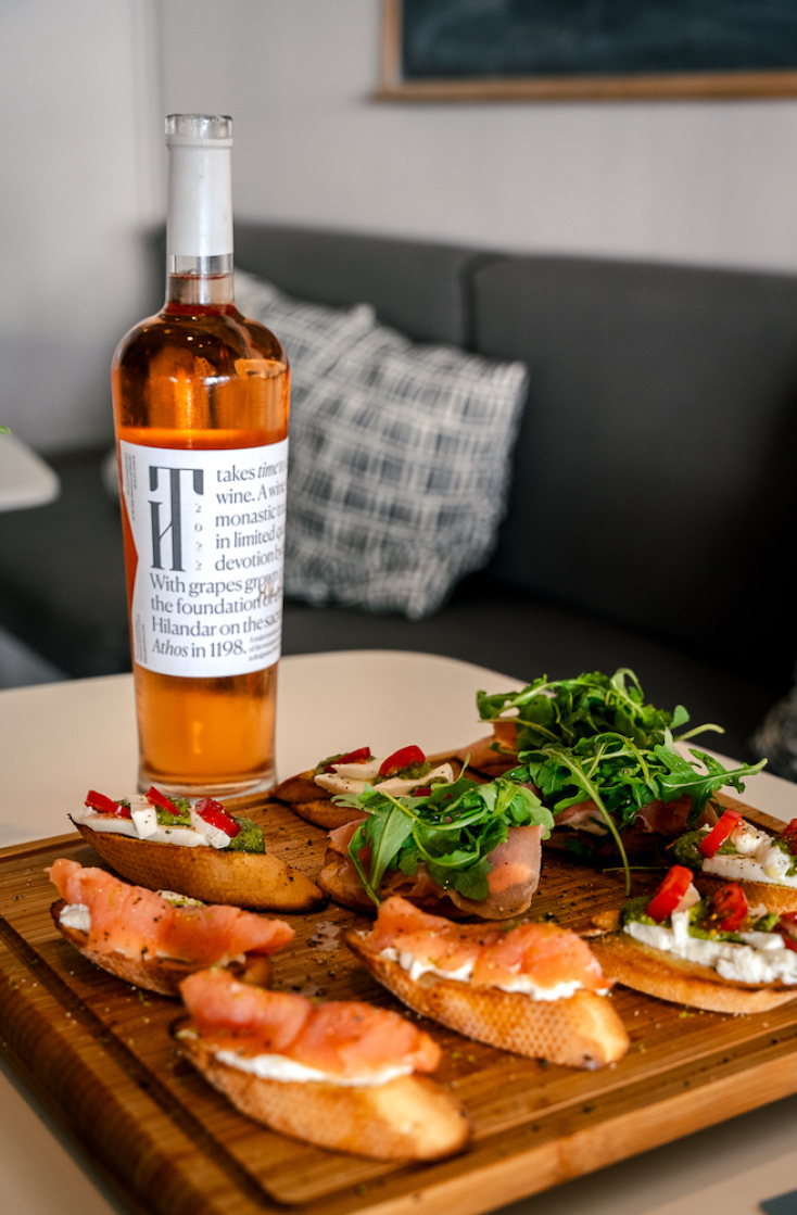 High School Pizza Bar: Italiano vero με φόντο τον Όλυμπο