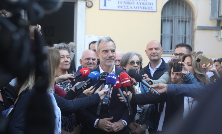 Ζέρβας: «Σήμερα η πόλη αποφασίζει για το μέλλον της - Αν θα συνεχίσουμε μαζί ή αν θα γυρίσουμε στη Θεσσαλονίκη προηγούμενων δεκαετιών»