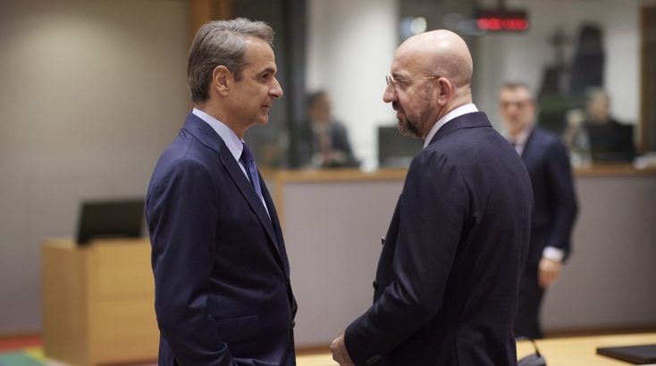 Κυριάκος Μητσοτάκης από Βρυξέλλες: «Το Μεσανατολικό θα επιλυθεί μόνο μέσω πολιτικής λύσης δύο κρατών»